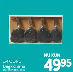 Din Isenkræmmer D4 CORE Dugklemmer tilbud