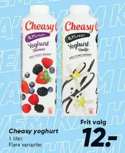 Bilka Cheasy yoghurt tilbud