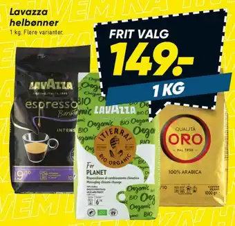 Lavazza helbønner