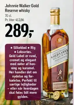 Føtex Johnnie Walker Gold Reserve whisky tilbud