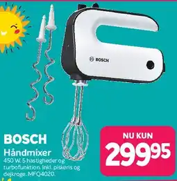 Din Isenkræmmer BOSCH Håndmixer tilbud