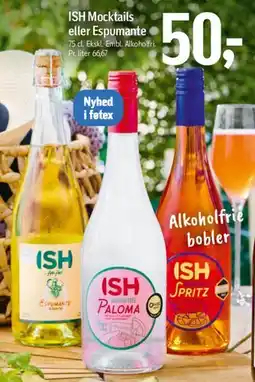 Føtex ISH Mocktails eller Espumante tilbud
