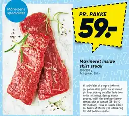 Bilka Marineret inside skirt steak tilbud