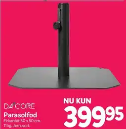 Din Isenkræmmer Parasolfod (stor) tilbud