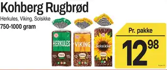 ABC Lavpris Kohberg Rugbrød tilbud