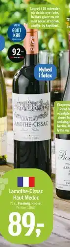Føtex Lamothe-Cissac Haut Medoc tilbud