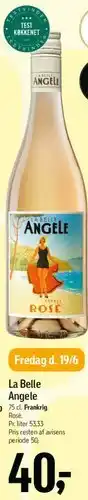Føtex La Belle Angele tilbud