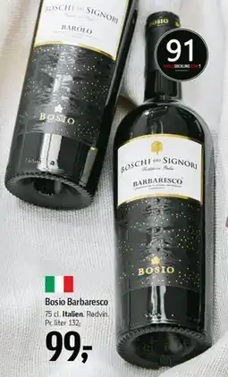 Føtex Bosio Barbaresco tilbud