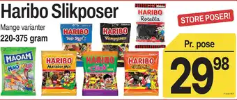 ABC Lavpris Haribo Slikposer tilbud