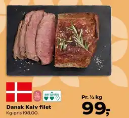 Kvickly Dansk Kalv filet tilbud