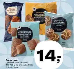 Kvickly Coop brød tilbud