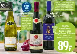 Føtex Argiano, Chablisienne eller Guigal Cuvée Philipson tilbud