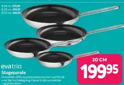Din Isenkræmmer Tefal / evatrio - Stegepander og pande-sæt tilbud