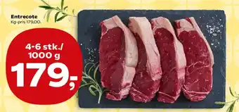 Kvickly Entrecote tilbud