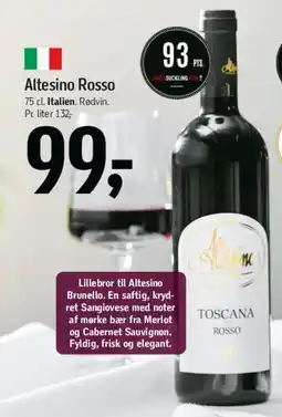 Føtex Altesino Rosso tilbud