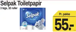 ABC Lavpris Selpak Toiletpapir tilbud