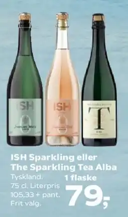 Kvickly ISH Sparkling eller The Sparkling Tea Alba tilbud