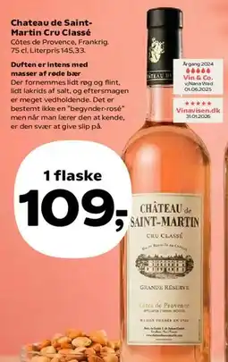 Kvickly Chateau de Saint-Martin Cru Classé tilbud