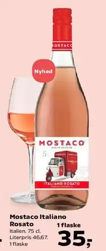 Kvickly Mostaco Italiano Rosato tilbud