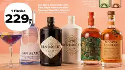 Kvickly Gin Mare, Hendrick's Gin, Don Papa Masskara eller Monkey Shoulder tilbud