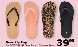 Kvickly Dame flip flop tilbud