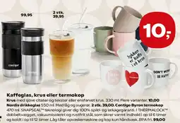 Kvickly Krus / porcelænskrus (flere varianter) tilbud