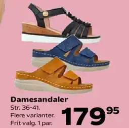 Kvickly Damesandaler tilbud
