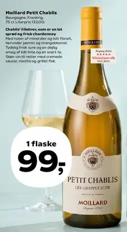 Kvickly Moillard Petit Chablis tilbud