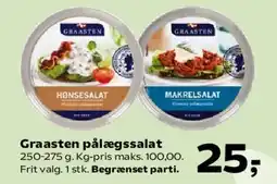 Kvickly Graasten pålægssalat tilbud
