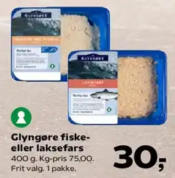 Kvickly Glyngøre fiske- eller laksefars tilbud