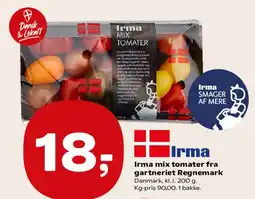Kvickly Irma mix tomater fra gartneriet Regnemark tilbud