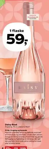 Kvickly Daisy Rosé tilbud