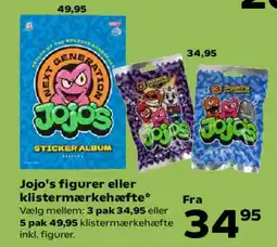Kvickly Jojo's figurer eller klistermærkehæfte tilbud