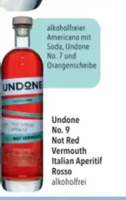Citti Undone No. 9 Not Red Vermouth Italian Aperitif Rosso tilbud