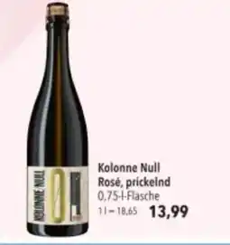 Citti Kolonne Null Rosé, prickelnd tilbud