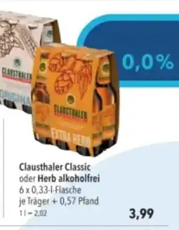 Citti Clausthaler Classic oder Herb alkoholfrei tilbud