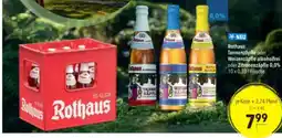 Citti Rothaus Tannenzäpfle oder Weizenzäpfle alkoholfrei oder Zitronenzäpfle 0,0% tilbud