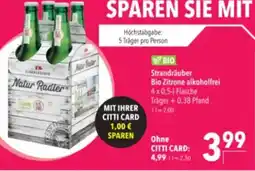Citti Strandräuber Bio Zitrone alkoholfrei tilbud