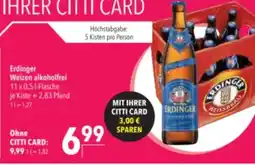 Citti Erdinger Weizen alkoholfrei tilbud