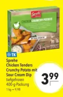 Citti SPREHE Chicken tenders crunchy potato mit sour cream dip tilbud