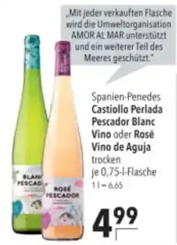 Citti Castiollo perlada pescador blanc vino oder rosé vino de aguja trocken tilbud
