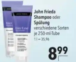 Citti JOHN FRIEDA Shampoo oder spülung tilbud