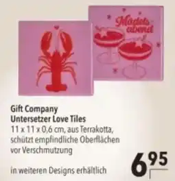 Citti Gift company untersetzer love tiles tilbud
