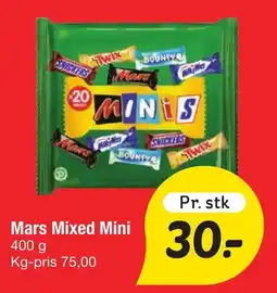 Fakta Tyskland Mars Mixed Mini tilbud