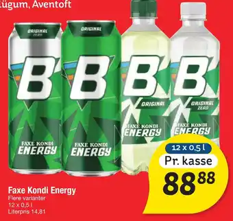Fakta Tyskland Faxe Kondi Energy tilbud