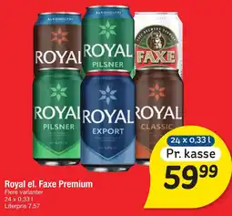 Fakta Tyskland Royal el. Faxe Premium tilbud