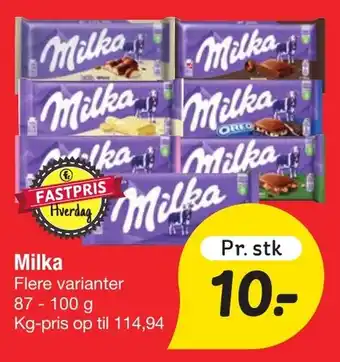 Fakta Tyskland Milka tilbud