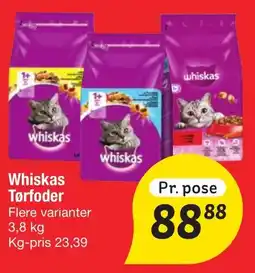 Fakta Tyskland Whiskas Tørfoder tilbud