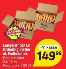 Fakta Tyskland Langelænder En Ordentlig Fætter el. Fodboldmix tilbud
