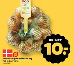 Netto ØGO Økologiske danske løg tilbud